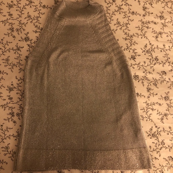 Topshop Tops - BNWOT Glittery Topshop Halter Neck